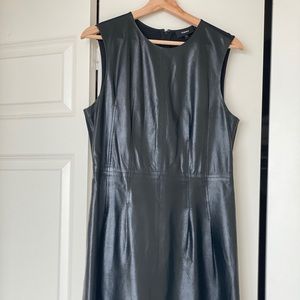 Theory leather dress. Good for size 8-10.